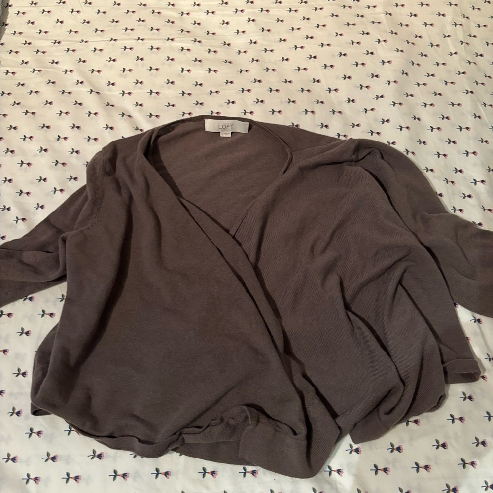 Loft short cardigan sweater
